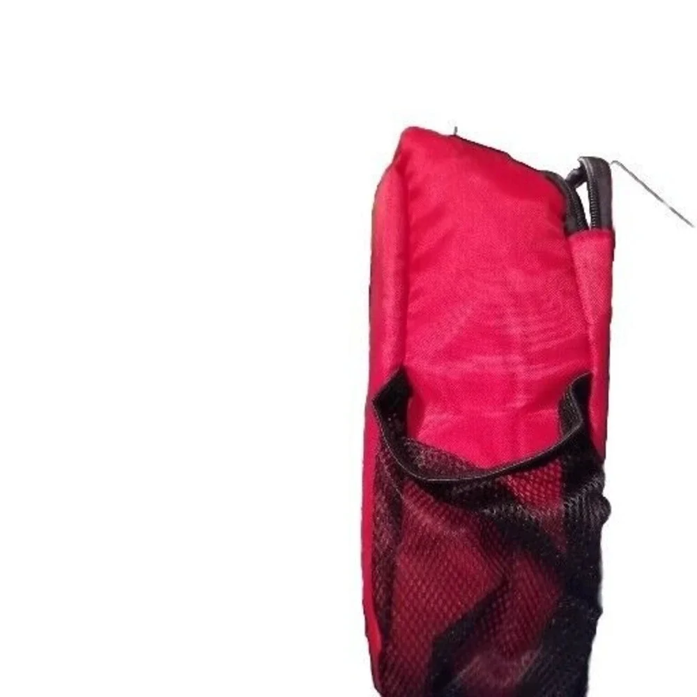Your Zone Lunch Bag Red Insulated Kit Classic Lunch box w/ handle‎ reusable HTF